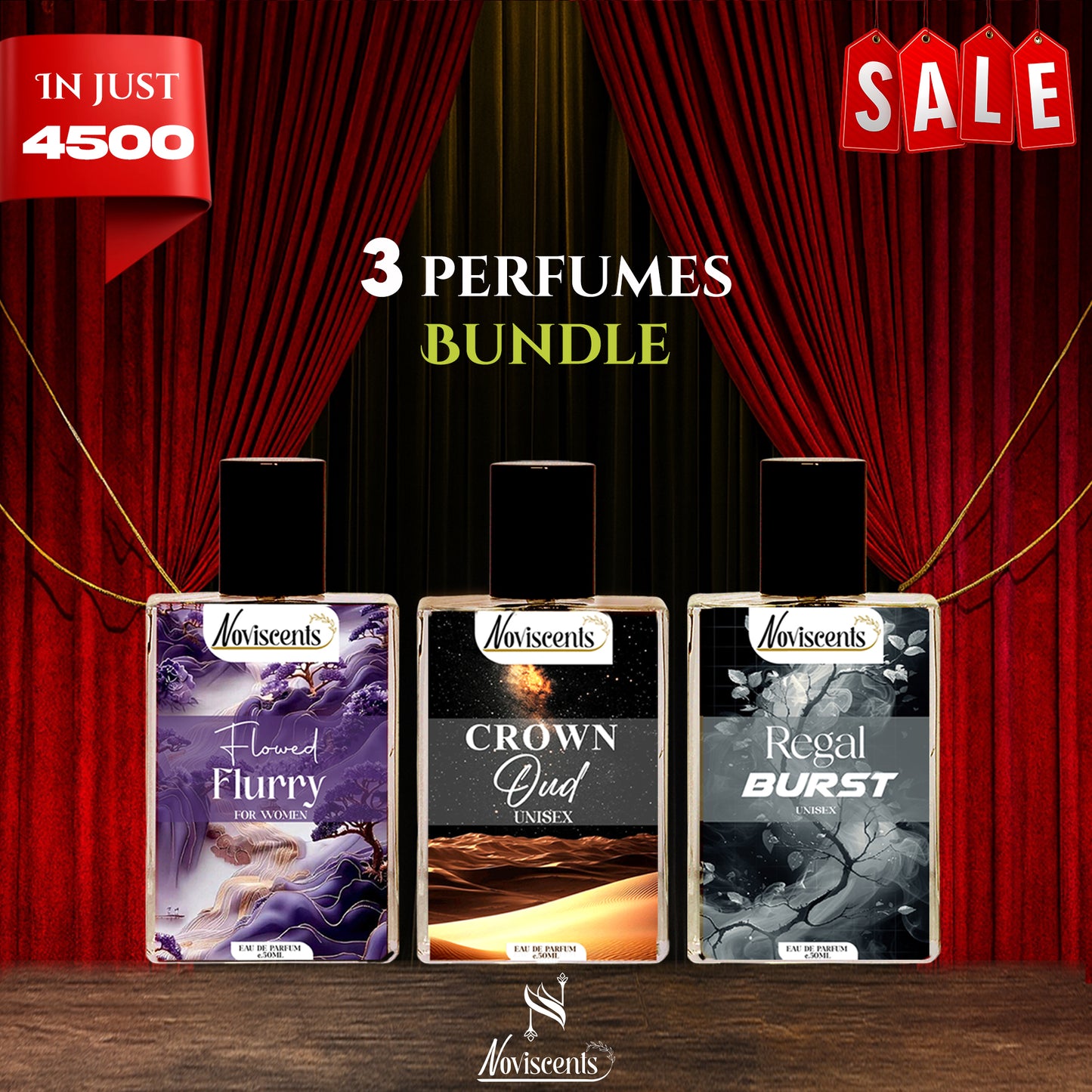 3x Perfumes Bundle.